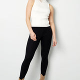 Top High Turtleneck White