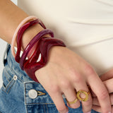 Espresso Flow Bangle Armband