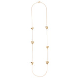 Love on Repeat Ketting Goudkleurig
