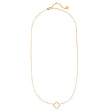 Clover Kiss Ketting Goudkleurig