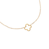 Clover Kiss Ketting Zilverkleurig