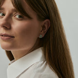 Core Ocean Dott Oorbellen Zilverkleurig