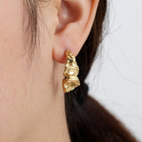 Pretty Hoop Oorbellen Goudkleurig
