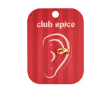 Twisted Glow Ear Cuff Goudkleurig