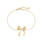 Lovely Bow Armband Goudkleurig