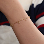 Tiny Stars Armband Goudkleurig