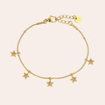 Tiny Stars Armband Goudkleurig