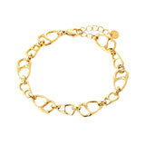 Aurora Link Armband Goudkleurig