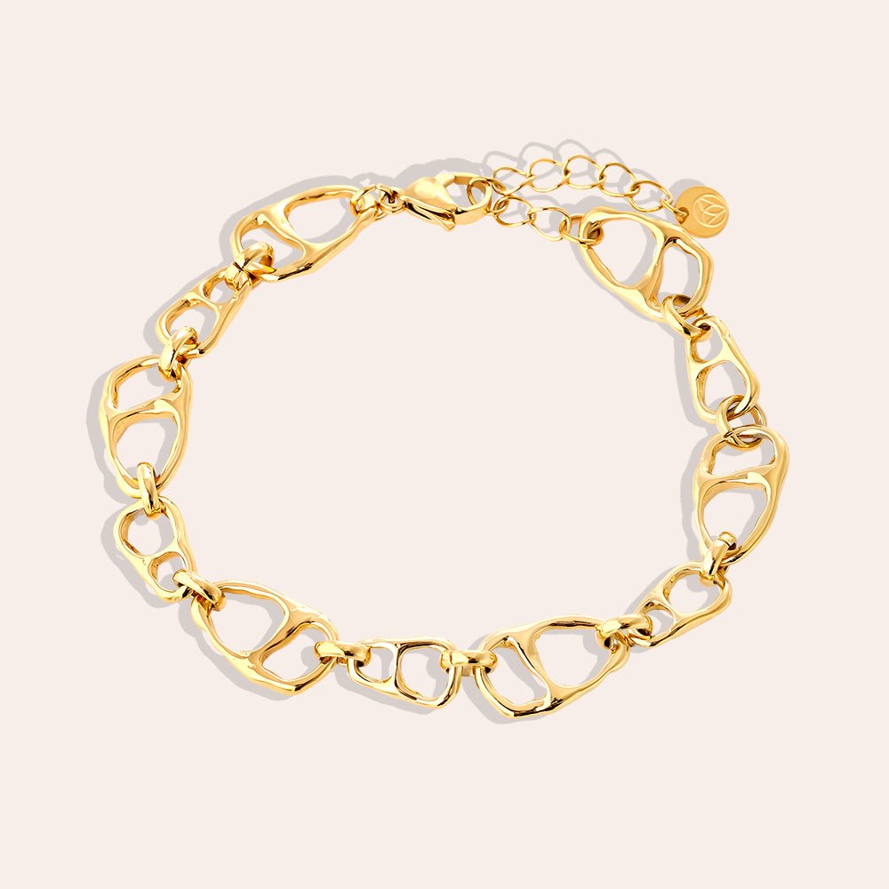 Aurora Link Armband Goudkleurig