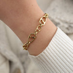 Aurora Link Armband Goudkleurig