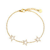 Starlight Trio Armband Goudkleurig