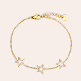 Starlight Trio Armband Goudkleurig