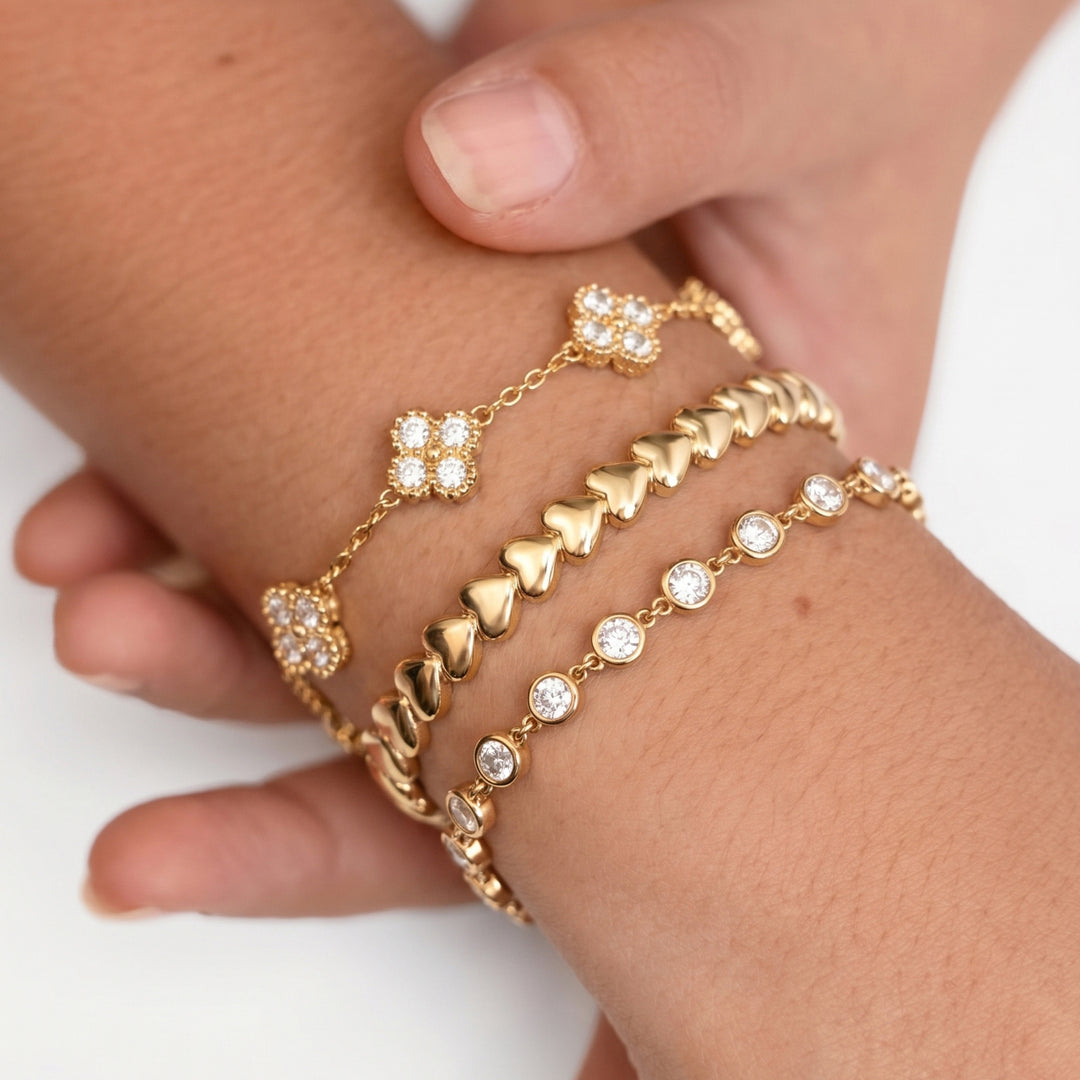 Eternity Starlights Armband Zilverkleurig