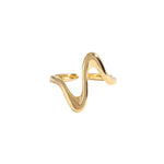 Heartbeat Ring Goudkleurig
