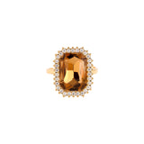 Honey Statement Ring Goudkleurig