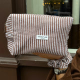 Make-up Tas Chestnut Stripes