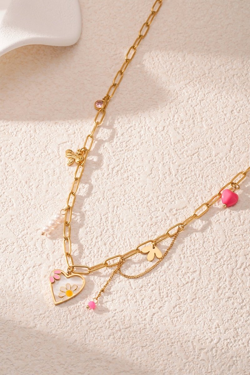 Blossom Dreams Ketting Goudkleurig