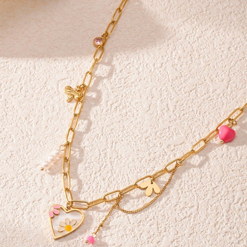Blossom Dreams Ketting Goudkleurig