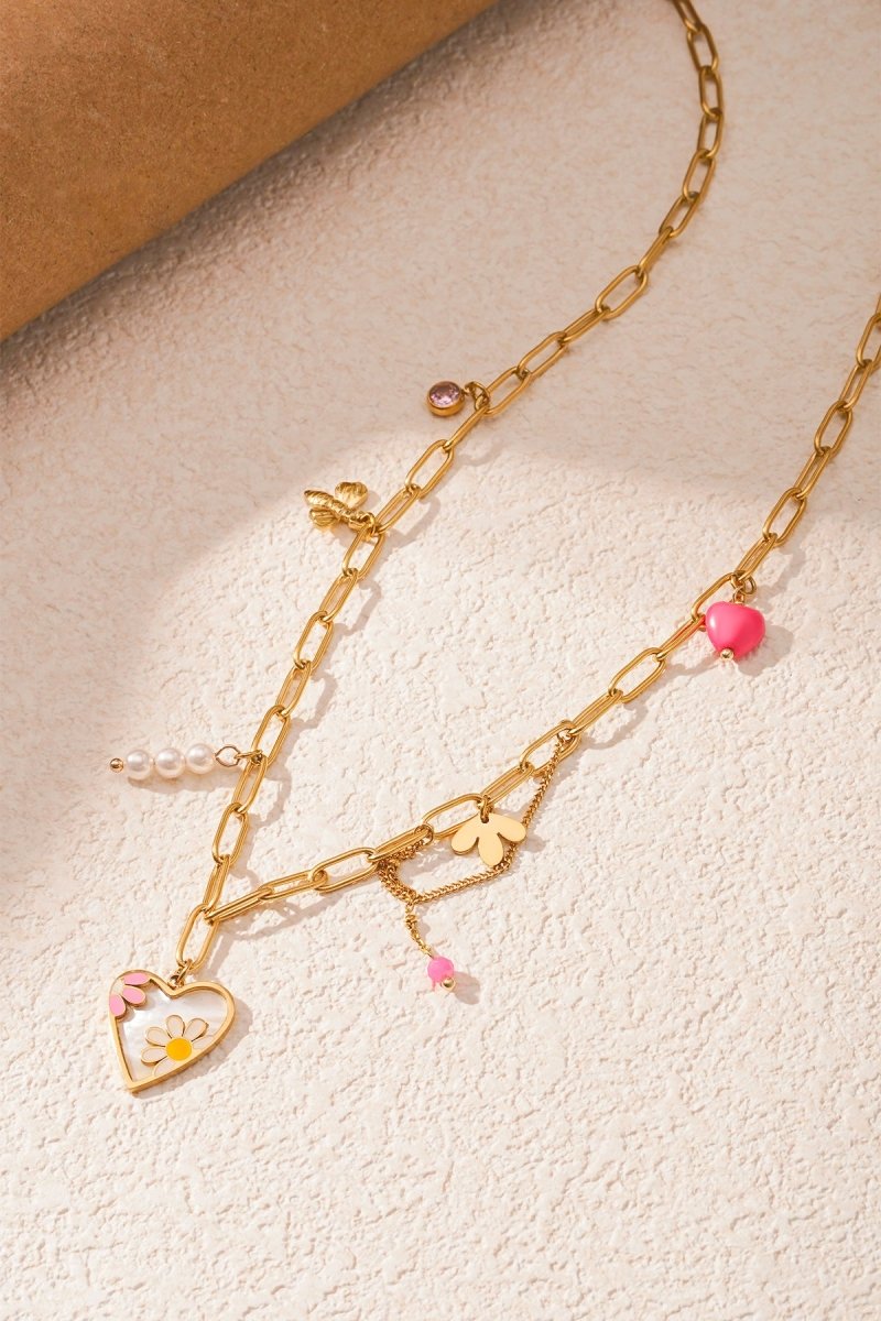 Blossom Dreams Ketting Goudkleurig