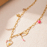 Blossom Dreams Ketting Goudkleurig