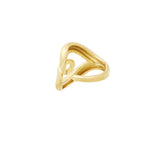 Elegant Twist Ring Goudkleurig
