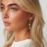 Paris Happy Charm Oorbellen Goudkleurig