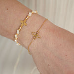 Spring Flower Armband Goudkleurig
