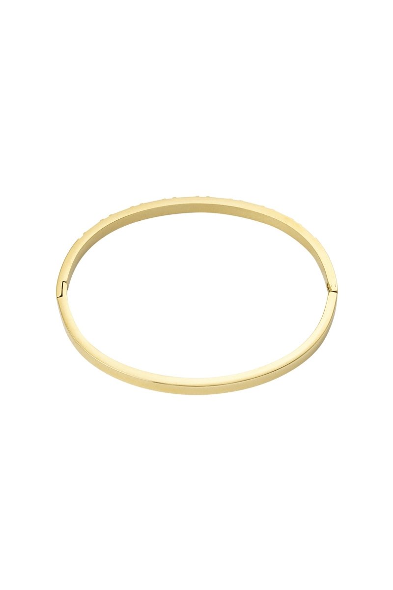 Spicy Diamond Bangle Armband Goudkleurig