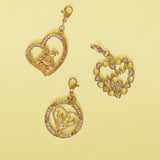 Mama Heart Bedel Goudkleurig