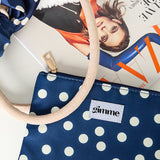 Make-up Tas Red Pink Polka Dots