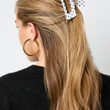 Haarklem Polkadot Party White & Black