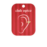 Sparkle Heart Ear Cuff Goudkleurig