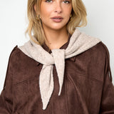 Driehoek Sjaaltje Lovely Brown