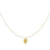 Birthstone Ketting Goudkleurig (12 varianten)