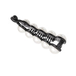 Haarclip Pearls Black
