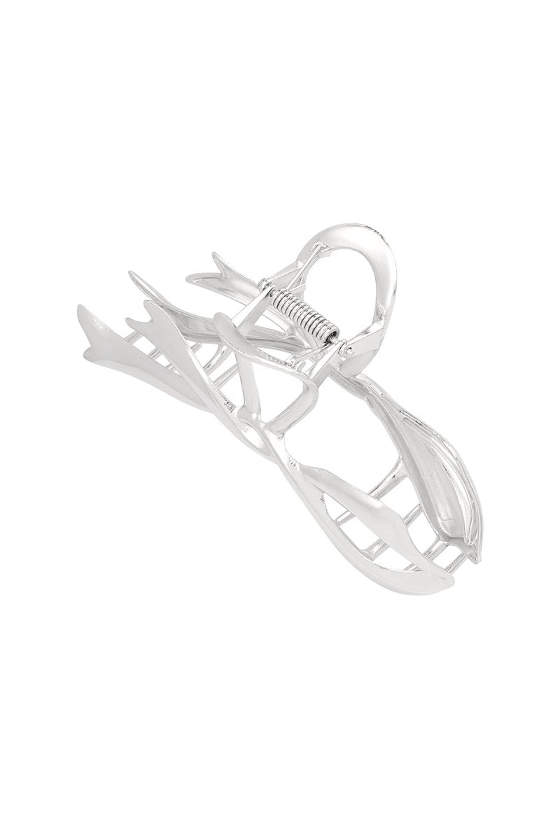 Haarklem Zilverkleurig Bow