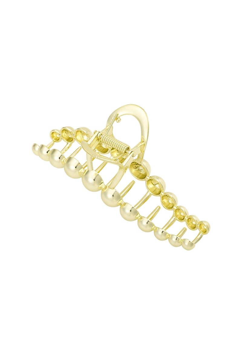 Haarklem Swirl Goudkleurige ballen