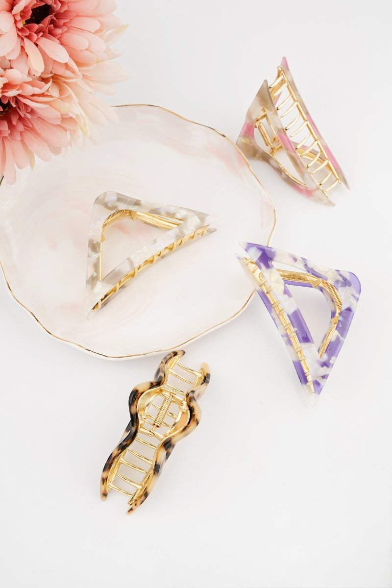 Haarklem Triangle Marble Pink