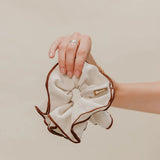 Beige Mom Corset Scrunchie
