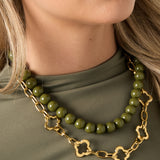 Fleur Chain Clover Ketting Goudkleurig