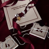 The Countdown to Christmas Sieraden Adventskalender Zilverkleurig