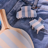 Haarklem Vierkant Sky Blue & White