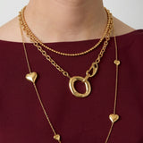 Muse Chain Ketting Zilverkleurig