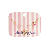 Rosé Heart Armband Goudkleurig detail - Mae Lilly