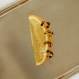 Charme Cookie Oorbellen Zilverkleurig