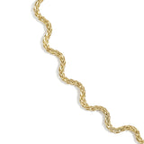 Soft Wave Ketting Goudkleurig