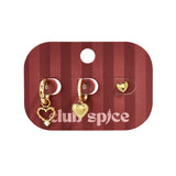 Love Language Oorbellen Set Goudkleurig