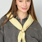 Driehoek Sjaaltje Soft Camel