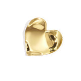 Smooth Heart Broche/Haarspeld Goudkleurig gedragen - Mae Lilly