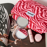 Make-up Tas Gimme Red Pink Swirl